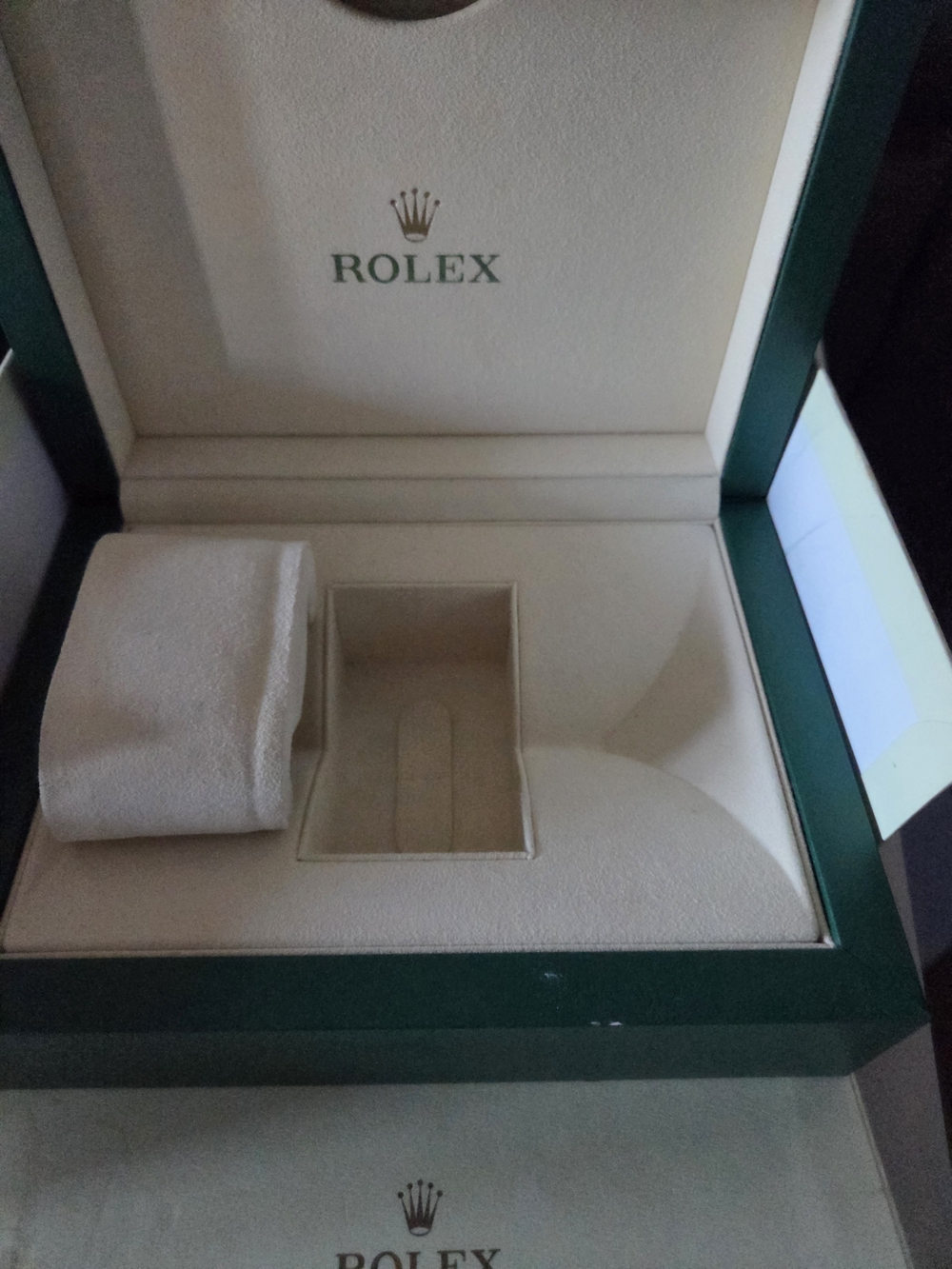 Rolex Green Watch Presentation Box - Luxury Men’s Accessory - Picture 4 of 5